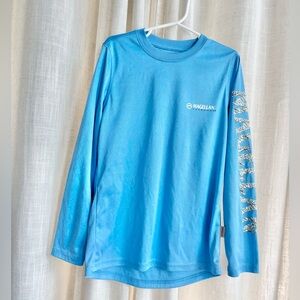 Magellan Kids xs long sleeve fish gear shirt
